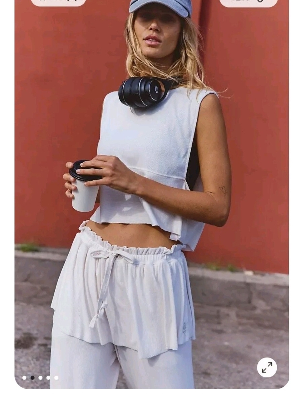 NWT! Free People Movement Skirt Flirt Set